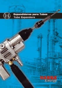 EXPANDIDORES DE TUBOS - TUBE EXPANDERS
